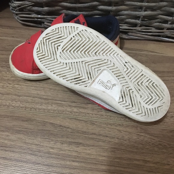 Puma boys Toddler sneakers size 8 - Picture 5 of 5